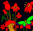 Dibujo Fauna y flora pintado por bayon