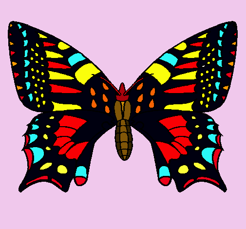 Dibujo Mariposa 5 pintado por tosande