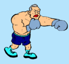 Dibujo Boxeador pintado por salvadordelhom