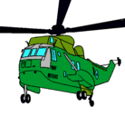 Dibujo Helicóptero al rescate pintado por tyhfyu