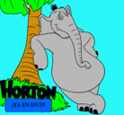 Dibujo Horton pintado por urmary