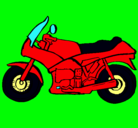 Dibujo Motocicleta pintado por nathasa