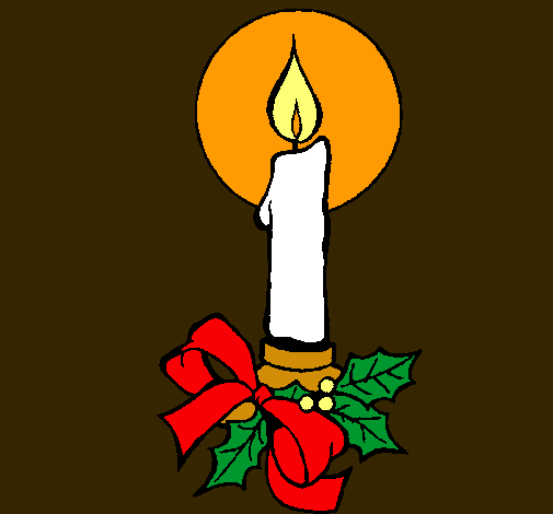 Vela de navidad