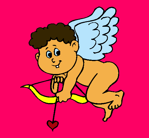 Dibujo Cupido pintado por Hugo05
