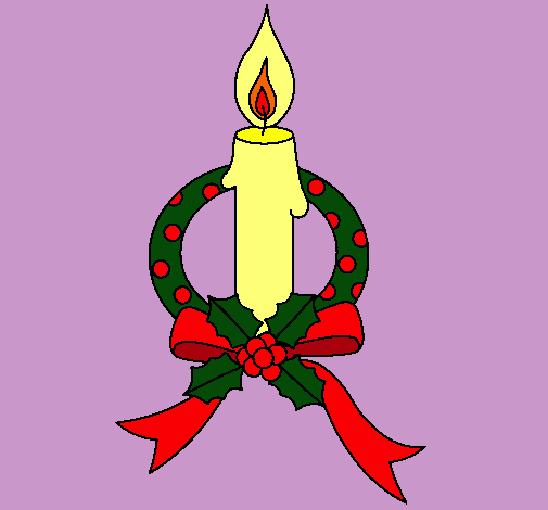 Vela de navidad III