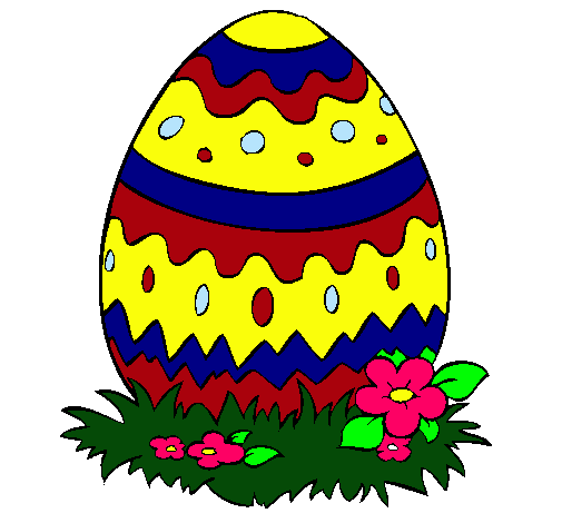 Dibujo de Huevo de pascua 2 pintado por Pascua en Dibujos.net el día  13-11-10 a las 23:52:05. Imprime, pinta o colorea tus propios dibujos!