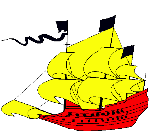 Velero del siglo XVII