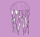 Dibujo Medusa pintado por prado