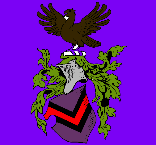 Escudo de armas y aguila 