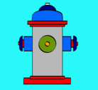 Dibujo Boca de incendio pintado por jeremias