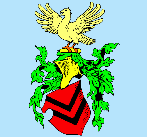 Escudo de armas y aguila 