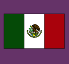 Dibujo México pintado por osvaldo