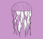 Dibujo Medusa pintado por prado