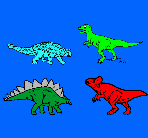 Dinosaurios de tierra