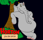 Dibujo Horton pintado por vale11