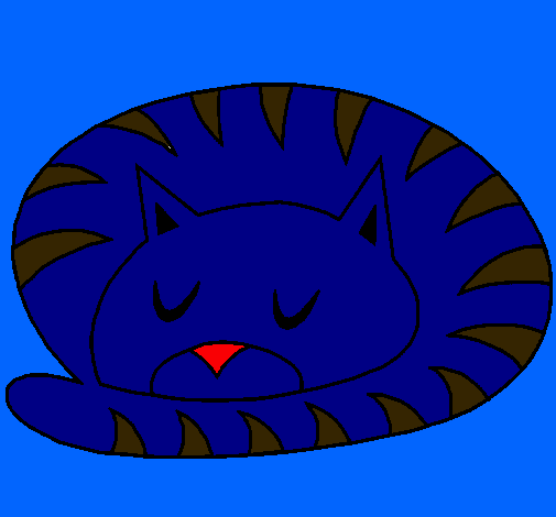 Gato durmiendo