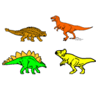 Dibujo Dinosaurios de tierra pintado por PABLO2