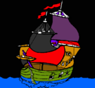 Dibujo Barco pintado por   joseatonio