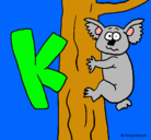 Dibujo Koala pintado por colocolino 