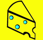 Dibujo Queso pintado por kogp0r