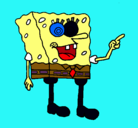 Dibujo Bob Esponja pintado por bobesponga