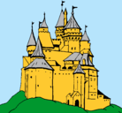Dibujo Castillo medieval pintado por maite1162