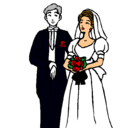Dibujo Marido y mujer III pintado por milanesa