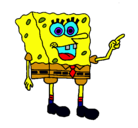 Dibujo Bob Esponja pintado por BEATRIZ