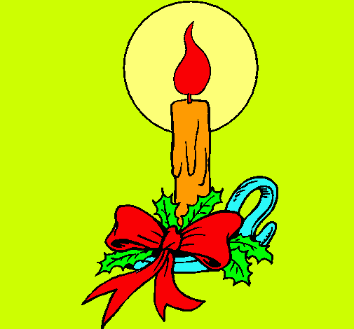 Vela de navidad