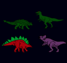 Dibujo Dinosaurios de tierra pintado por AFERX