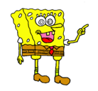 Dibujo Bob Esponja pintado por edline