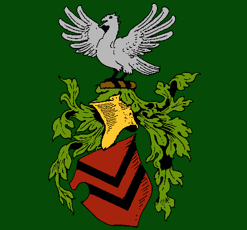 Escudo de armas y aguila 