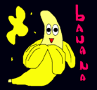 Dibujo Banana pintado por celia2200