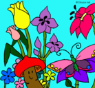 Dibujo Fauna y flora pintado por hhhhhhhh