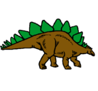 Dibujo Stegosaurus pintado por gerardo 
