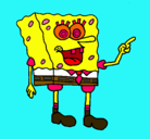 Dibujo Bob Esponja pintado por yuli