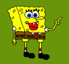 Dibujo Bob Esponja pintado por mathew