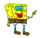 Dibujo Bob Esponja pintado por sergi