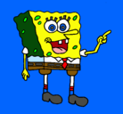 Dibujo Bob Esponja pintado por pengui