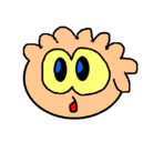 Dibujo Puffle 2 pintado por dibudesy