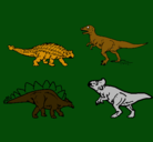 Dibujo Dinosaurios de tierra pintado por gerardp