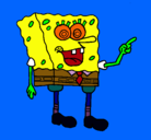 Dibujo Bob Esponja pintado por osvar