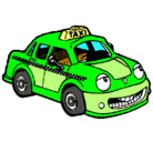 Dibujo Herbie Taxista pintado por belen