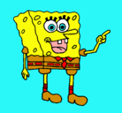 Dibujo Bob Esponja pintado por acoran