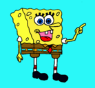 Dibujo Bob Esponja pintado por raul