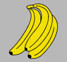 Dibujo Plátanos pintado por BANANA