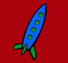 Dibujo Cohete II pintado por isaac2
