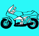 Dibujo Motocicleta pintado por ivanme