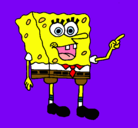 Dibujo Bob Esponja pintado por vftr