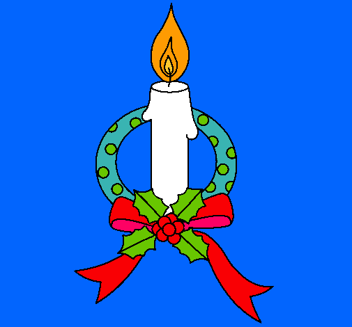 Vela de navidad III